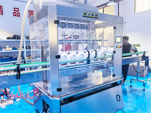 全套液體灌裝機流水線