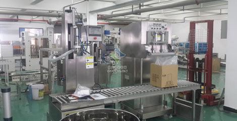 盒裝袋芝麻醬灌裝封口機