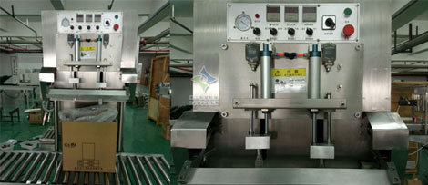 盒裝袋芝麻醬灌裝封口機